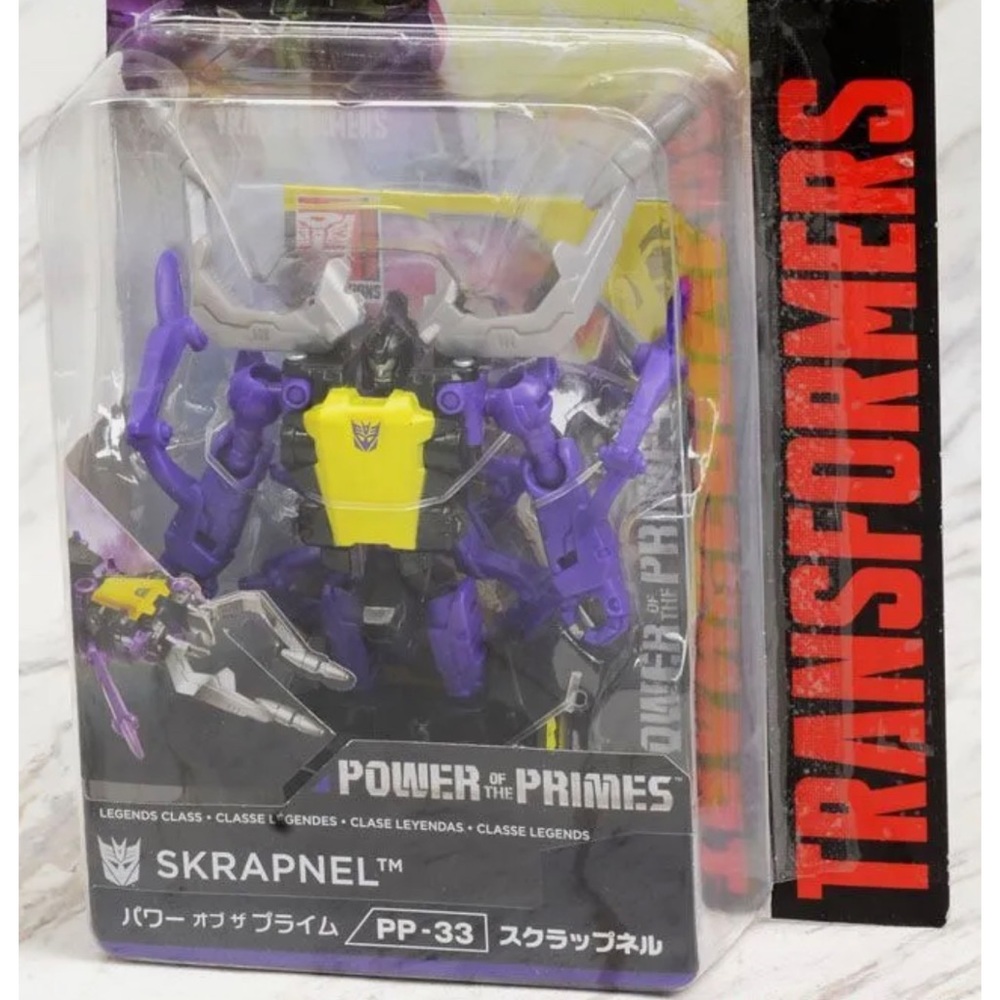 Takara TOMY Transformers Power of The Prime PP-33 Skrapnel Action Figure